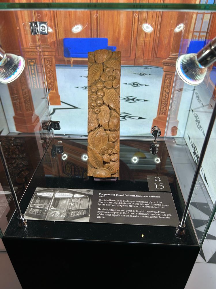 The only piece of the Grand Staircase to have been found