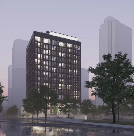 Rendering of 1111 W Hastings St