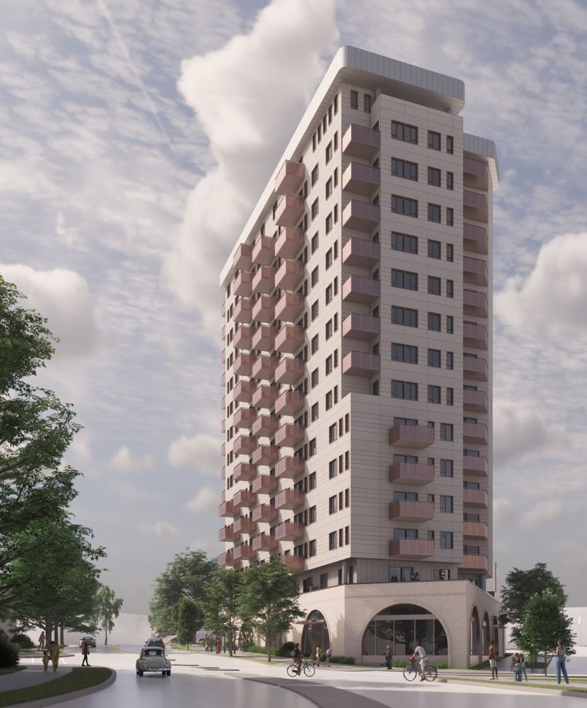 Rendering for 800 Commercial Dr