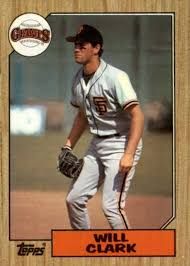 Will Clark 1987 Topps