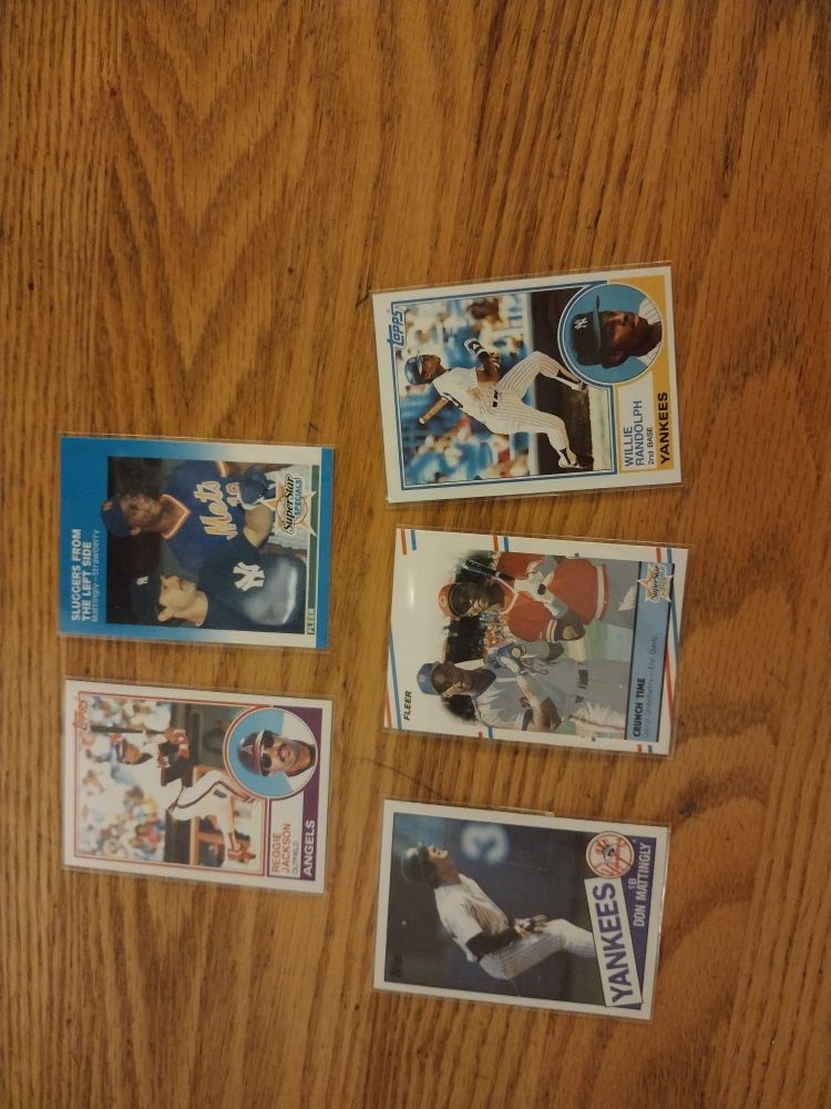 1980s baseball cards