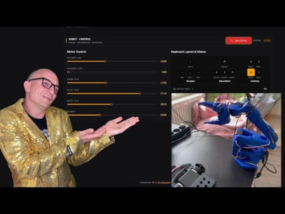 introducing LeRobot.js - interact with your robot in the browser