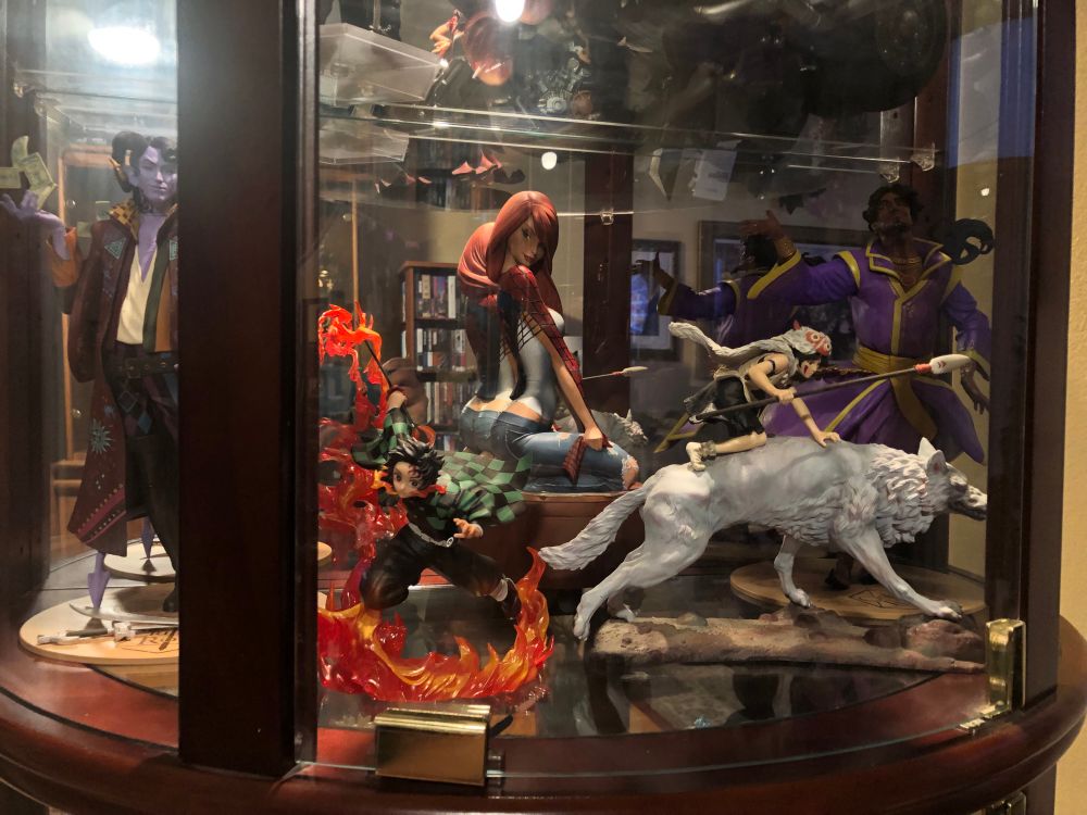 Tanjiro added to the main display cabinet.