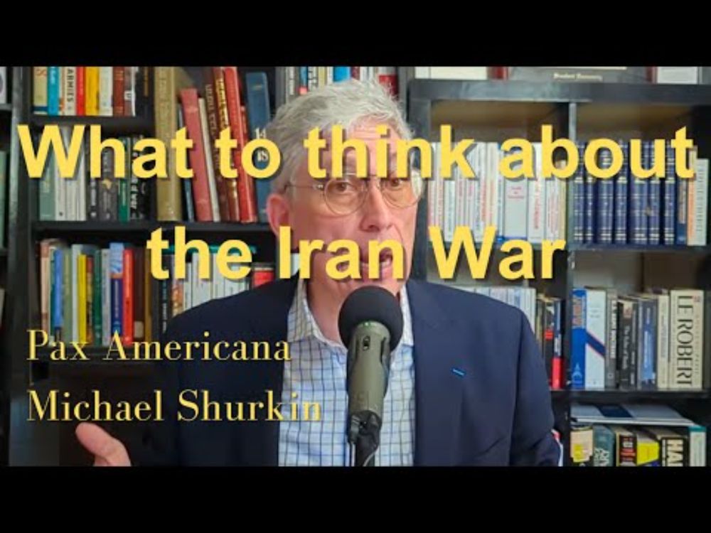 What to think about the Iran War