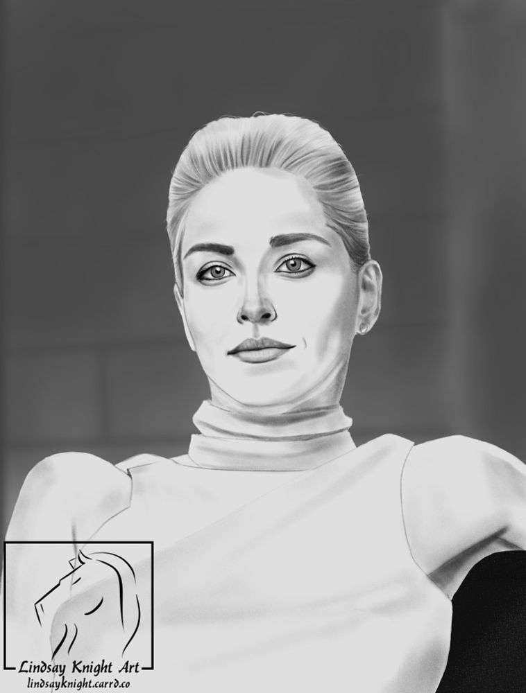 Portrait of Sharon Stone