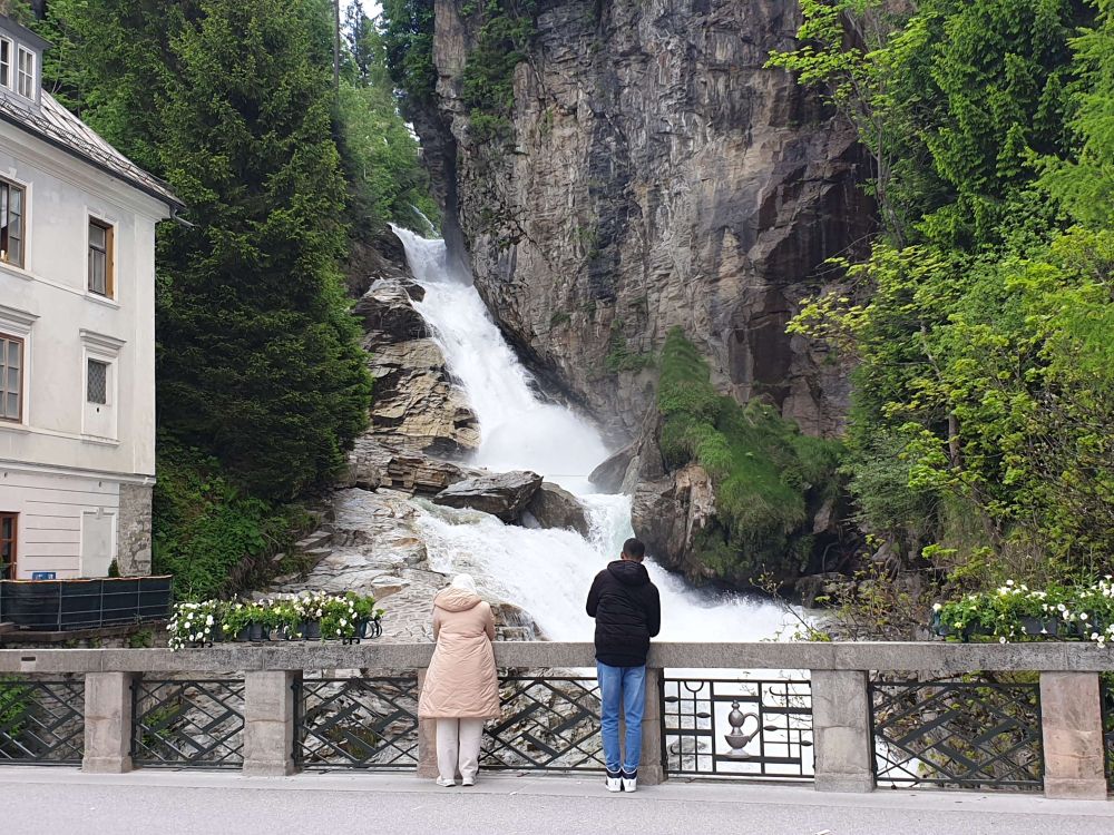 Bad Gastein's waterfall