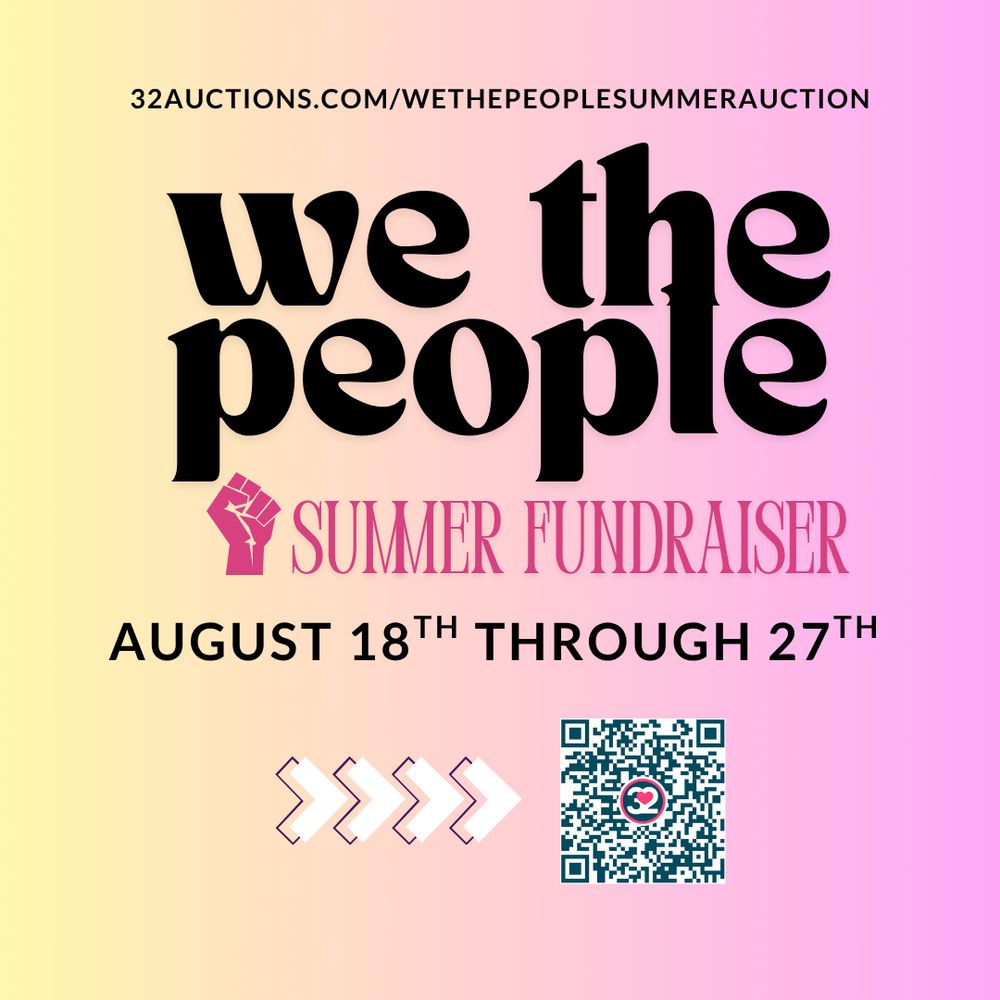 Silent auction 'We The People Summer Fundraiser' hosted online at 32auctions.