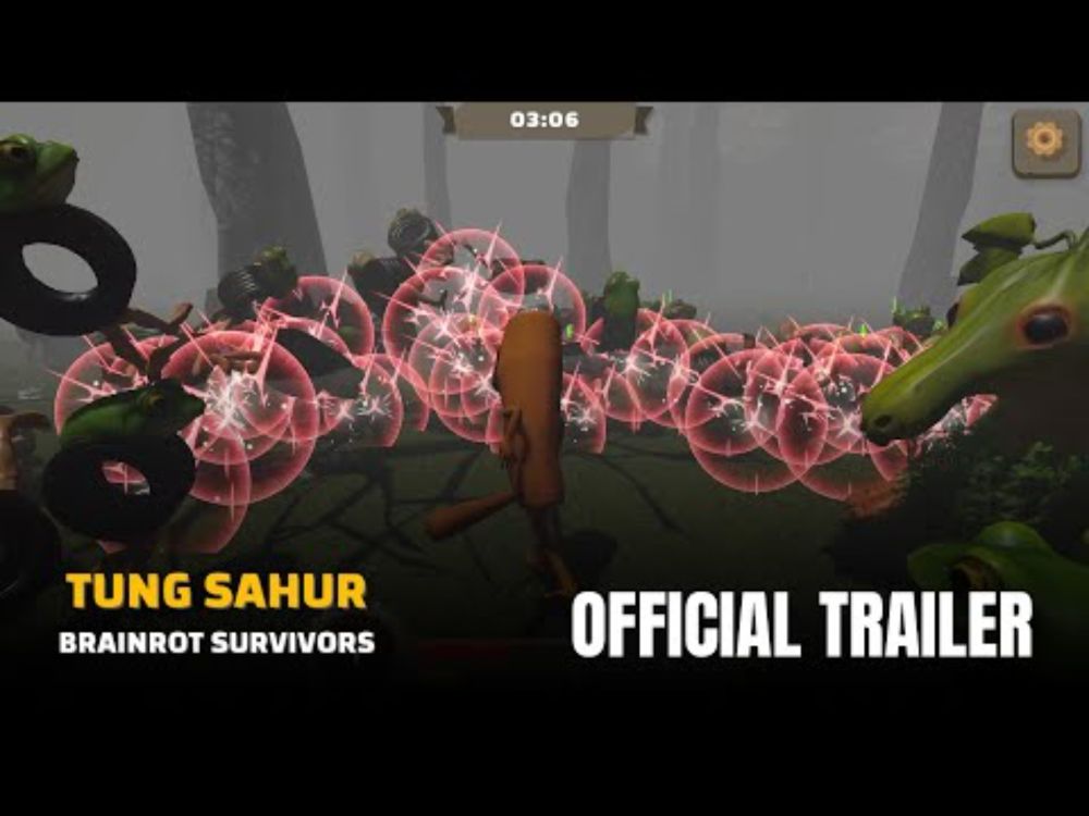 Tung Sahur: Brainrot Survivor Trailer