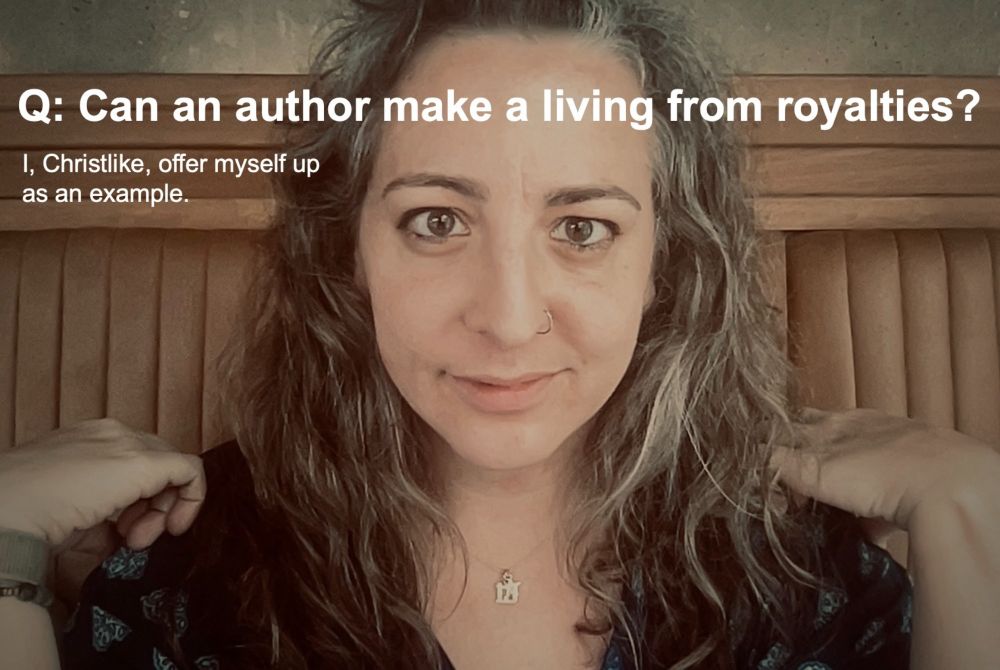 Q: Can an author make a living from royalties?