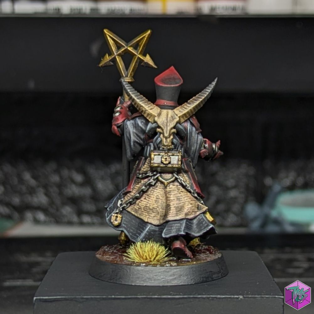 Back view of Heretic Priest. 