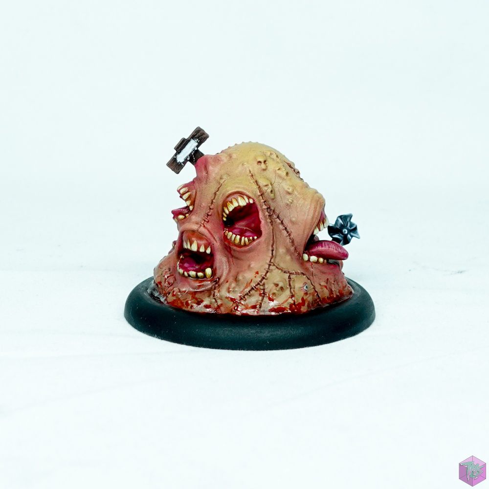 The biggest fleshy creature, so many teeth!