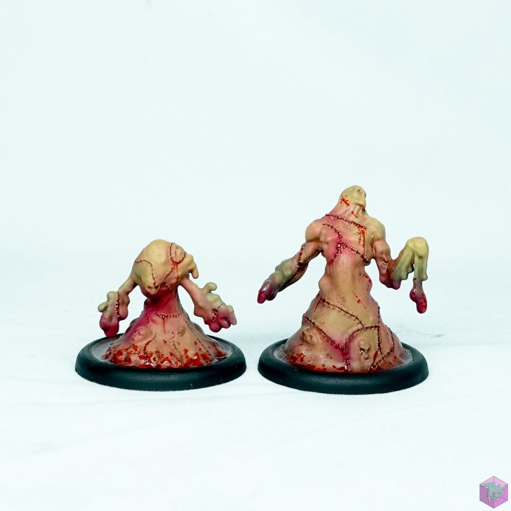 The two medium creatures. Gross!