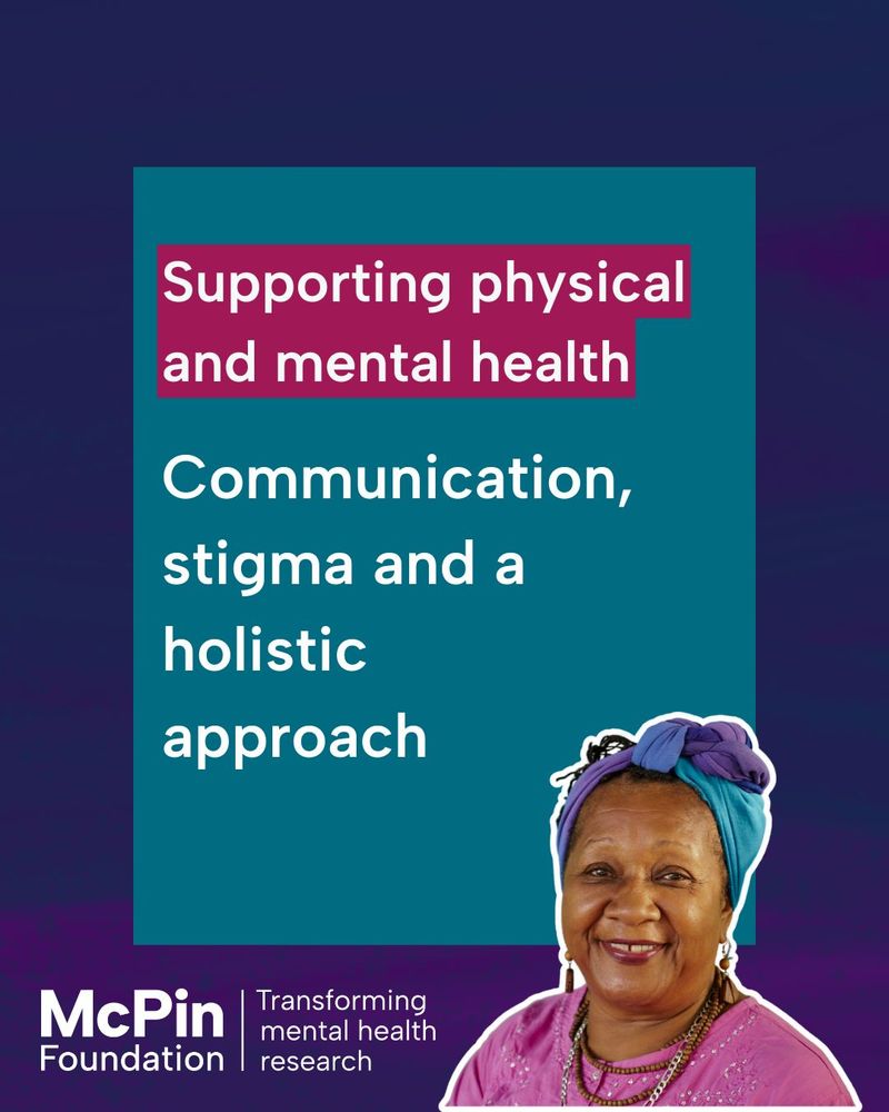 Supporting physical and mental health - communication, stigma and a holistic approach