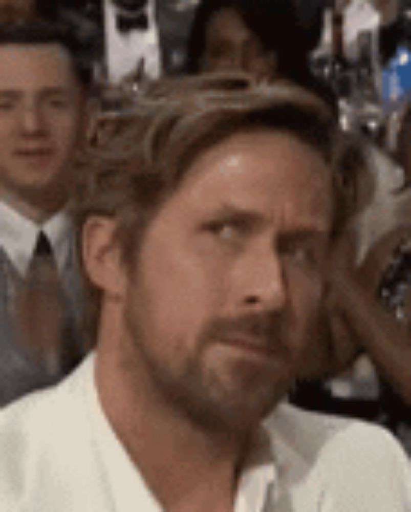 Ryan Gosling Critics Choice Awards GIF