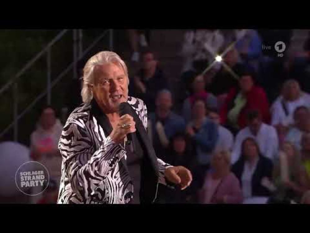 Johnny Logan - Hold Me Now @Die große Schlagerstrandparty 9.07.2022 - Es geht wieder los!