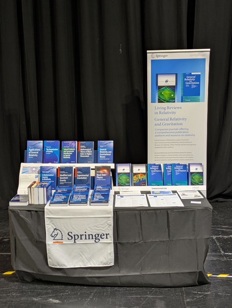 Springer Nature books & journals display 