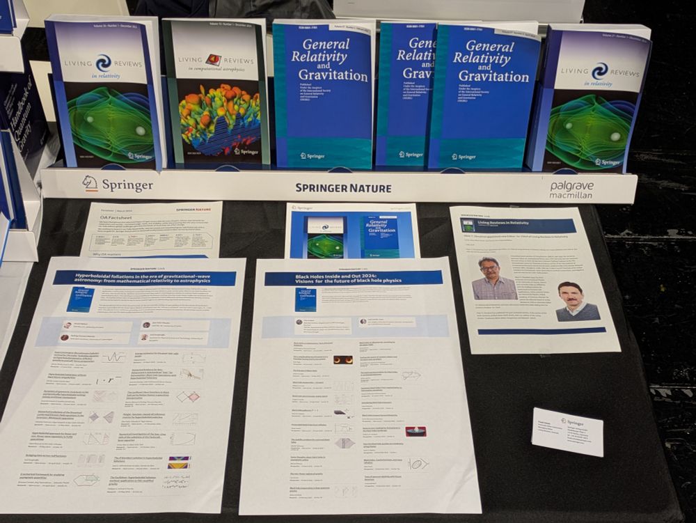 Springer Nature books & journals display 