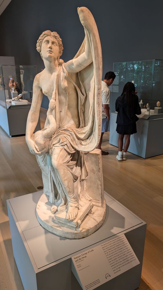 Roman statue of Leda and the Swan