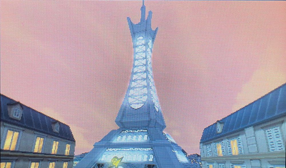 lumiose gym all lit up