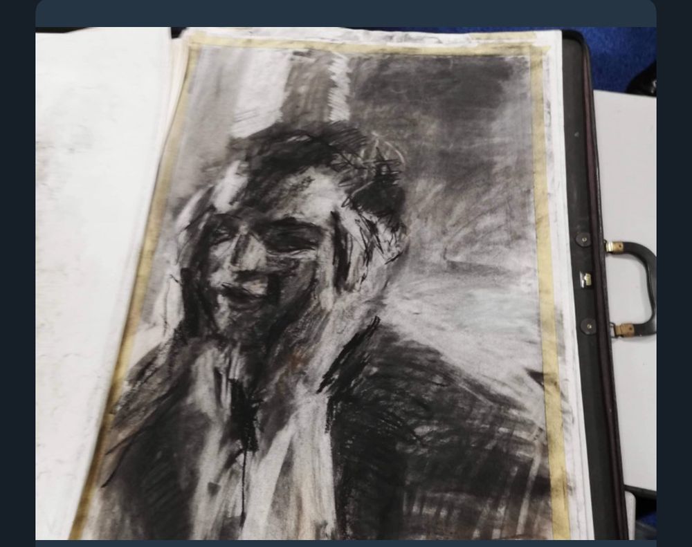 Charcoal drawing 