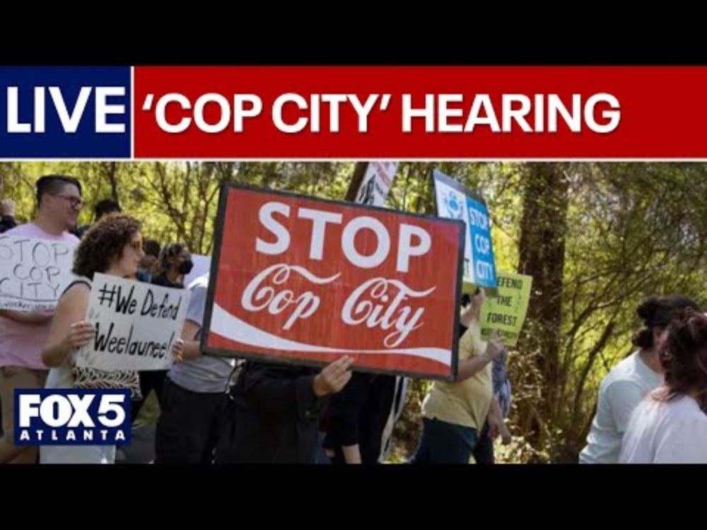 WATCH LIVE: Press conference after Cop City status hearing