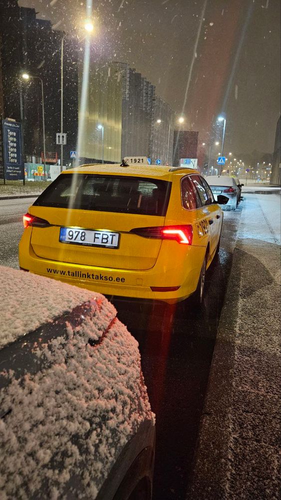 Snow in Tallinn