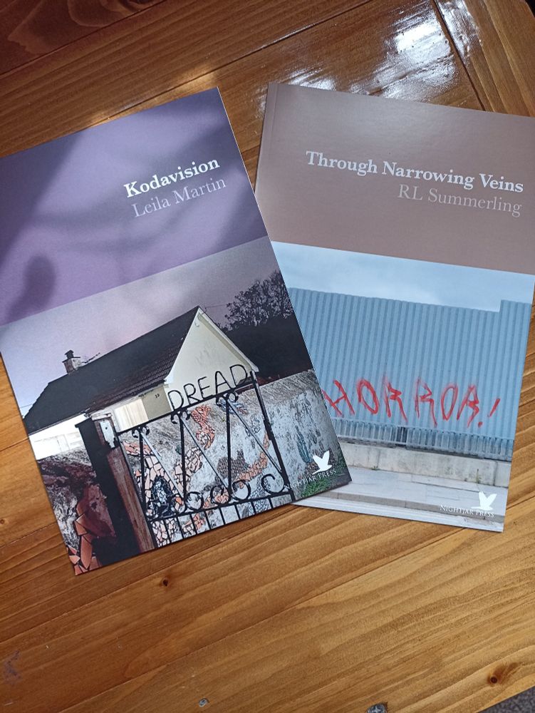 Kodavision and Through Narrowing Veins short story chapbooks 