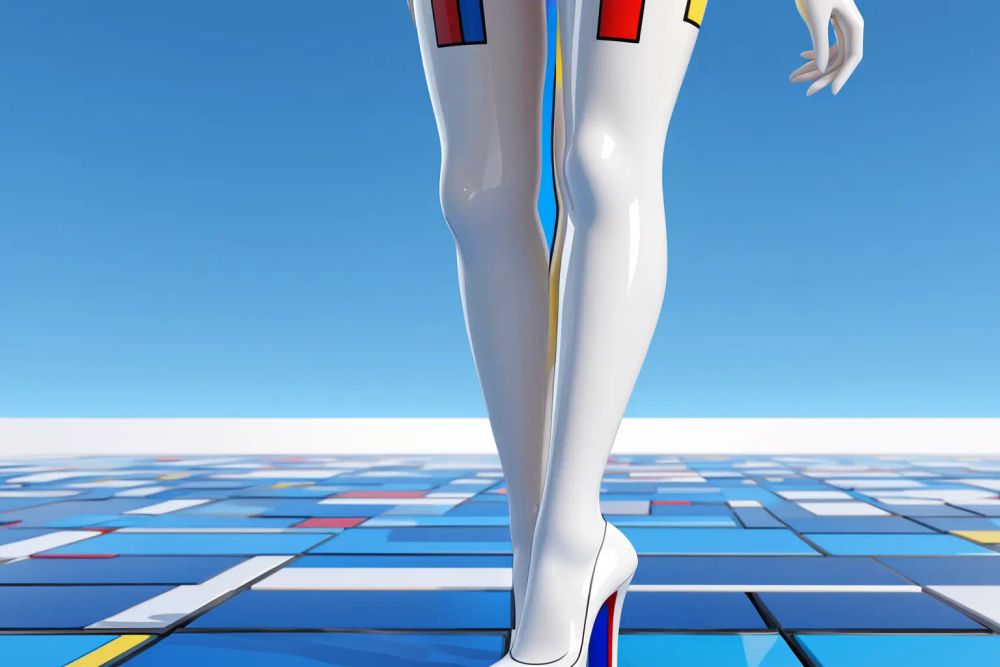 Prompt:   young woman, beautiful face, standing, great body, gorgeous figure, long legs, pretty eyes, long hair, learns PostScript programming language, beautiful background, magnificent scenery, Piet Mondrian style,    HD, sharp focus, stunningly beautiful, hyper-detailed, Adorable 3D Character, 3D render, adorable character, 3D art

Negative prompt: verybadimagenegative, bad_prompt_version2-neg, easynegative, FastNegativeV2, ugly, deformed, noisy, blurry, low contrast, grunge, sloppy, unkempt, photograph, photo, realistic, extra eyes, bad eyes, ugly eyes, imperfect eyes, deformed pupils, deformed iris, cross-eyed, poorly drawn face, bad face, fused face, ugly face, worst face, unrealistic skin texture, out of frame, poorly drawn hands, cloned face, double face, blurry, bad quality

Text model: silicon-masha

Image model: RealCartoonXL