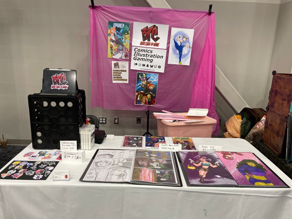 A view of the table 