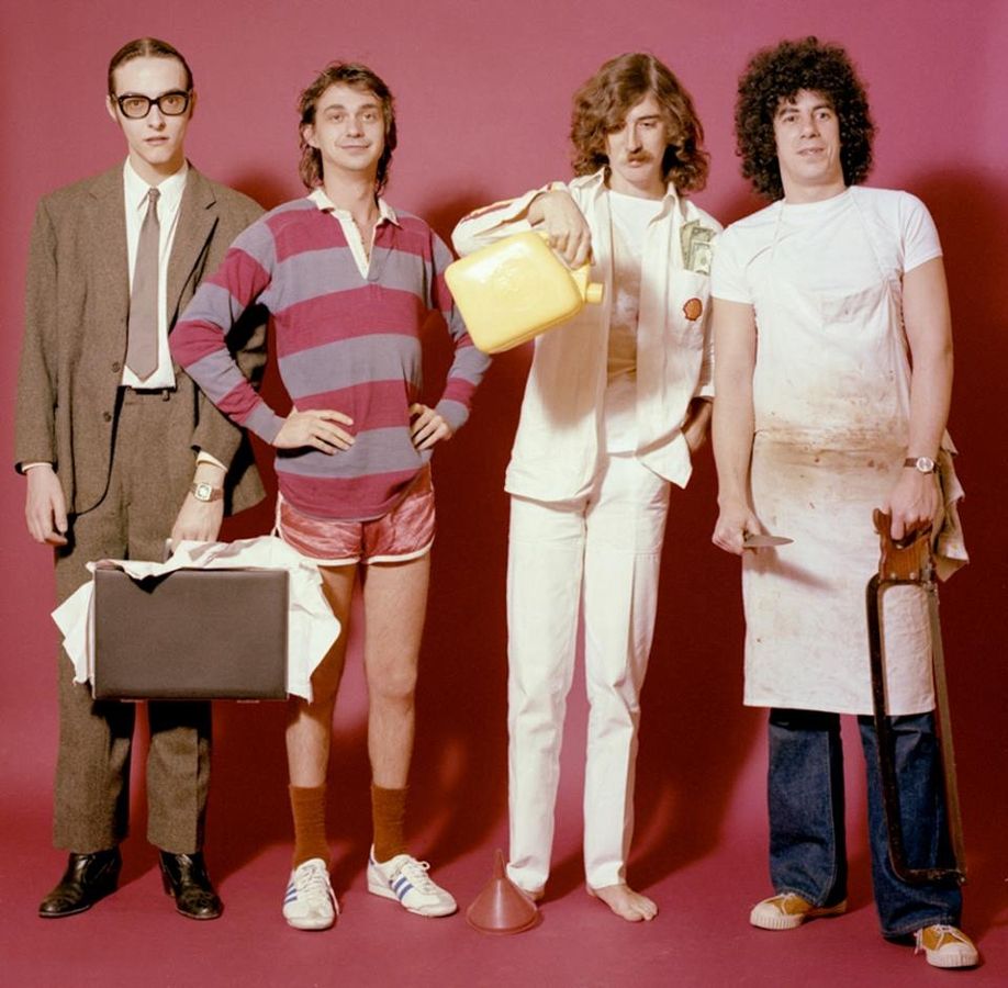 Photo du groupe de rock argentin Sui Generis avec Charly Garcia