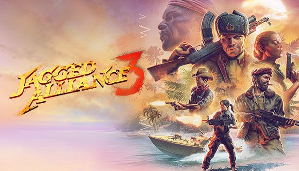 The Jagged Alliance 3 title card.