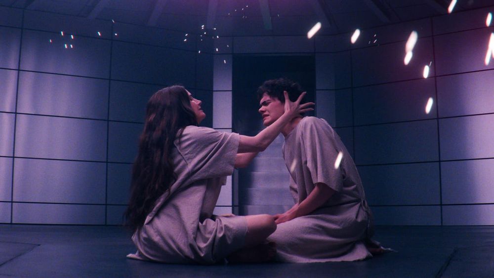 Kathryn Hahn and Joe Lock in Agatha All Along