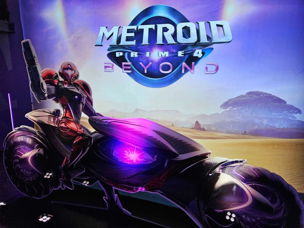 An image from a Metroid Prime 4: Beyond event.