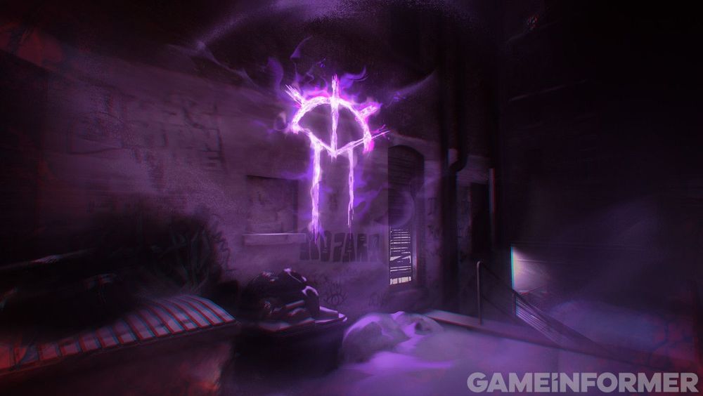 Not the Game Informer Vampire: The Masquerade - Bloodlines 2 cover art, but it is a screenshot from Vampire: The Masquerade - Bloodlines 2.