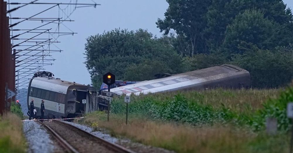 The extent of the injuries is still unclear, but photos from the scene show derailed and overturned carriages.
