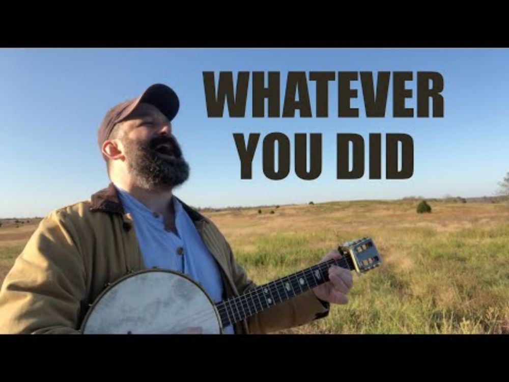 WHATEVER YOU DID: gospel song from Matthew 25:31-46 (the sheep and the goats)