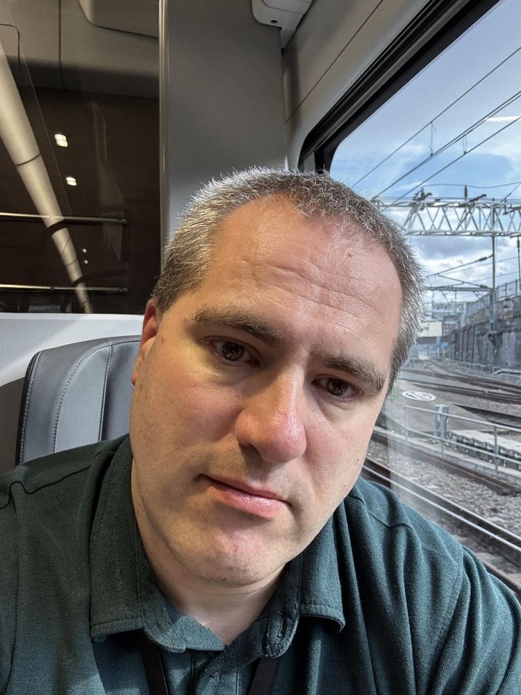 Picture of myself looking a big haggard and showing a good growth of salt and pepper hair 