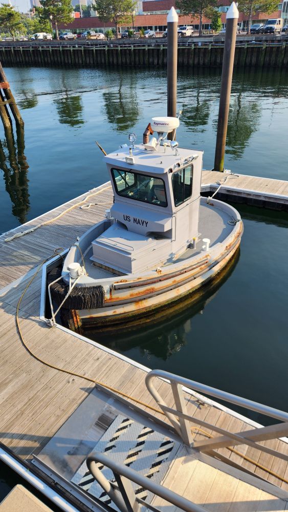Very small us navy boat