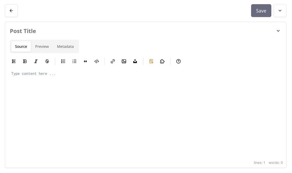 a brand new markdown editor of Quail