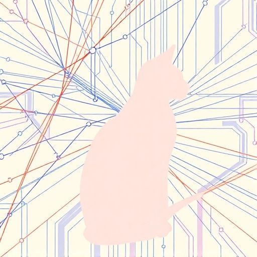 Response Model: Claude Sonnet 4
Response Prompt: Text and images upthread of this comment
Image Prompt Model: Claude 3.5 Haiku
Image Prompt: Image Prompt: Detailed technical diagram showing neural network connections with interconnected nodes, where multiple pathways subtly converge toward a silhouette of a cat, illustrating statistical bias in machine learning model training data, technical schematic style, soft pastel colors, circuit board aesthetic with organic cat-shaped overlay, data flow visualization
Image Generation Model: Fal AI Flux/Schnell