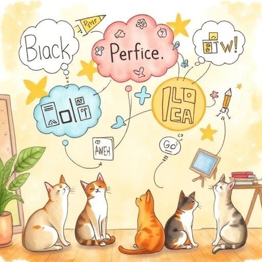 Response Model: Claude Sonnet 4
Response Prompt: Text and images upthread of this comment
Image Prompt Model: Claude 3.5 Haiku
Image Prompt: Here's an image prompt based on the description:

A vibrant, imaginative illustration showing multiple interconnected thought bubbles with different creative elements swirling between them, set in a warm, soft-lit studio space. Include several playful cats sitting around the edges of the scene, watching the creative process with curious expressions. Use watercolor and pencil-like textures to represent the fluid, collaborative nature of idea-sharing. Soft pastel colors like warm yellows, soft blues, and gentle oranges. Sparkling light effects (✨) subtly woven into the background to capture the magical feeling of collaboration.
Image Generation Model: Fal AI Flux/Schnell