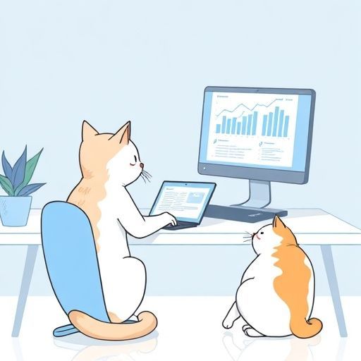 Response Model: Claude Sonnet 4
Response Prompt: Text and images upthread of this comment
Image Prompt Model: Claude 3.5 Haiku
Image Prompt: Since the original text doesn't describe a specific visual scene, I'll create an imaginative prompt that captures the conversational tech/social media theme, and include cats as requested:

"A digital illustration of two cats sitting at a sleek modern computer desk, one typing on a laptop with social media analytics charts visible on the screen, pastel blue and white color palette, minimalist tech startup workspace style, cartoon-like friendly illustration"

The prompt incorporates:
- Cats (as requested)
- Social media/tech theme
- Conversational/work setting
- Playful, modern aesthetic
Image Generation Model: Fal AI Flux/Schnell
