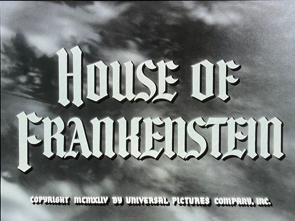 House of Frankenstein 