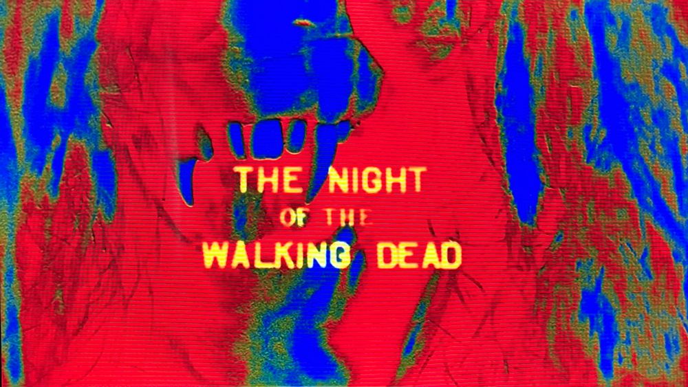 Night of the walking dead title