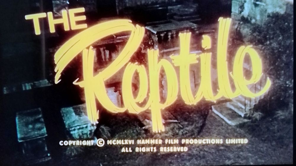 The Reptile title screen