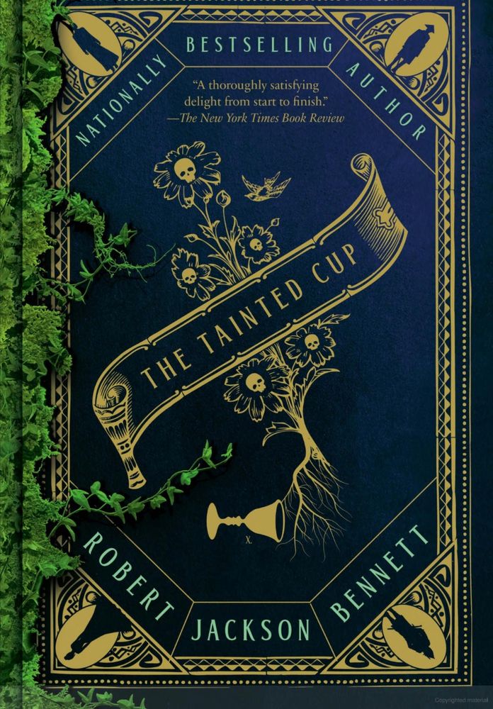 Front covr of The Tainted Cup, by Robert Jackson Bennett