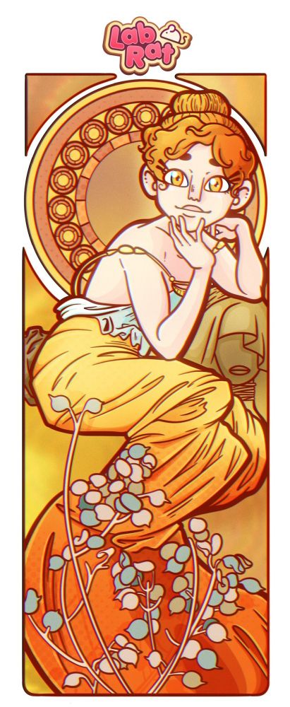 Mucha redraw in @Lab___Rat style.