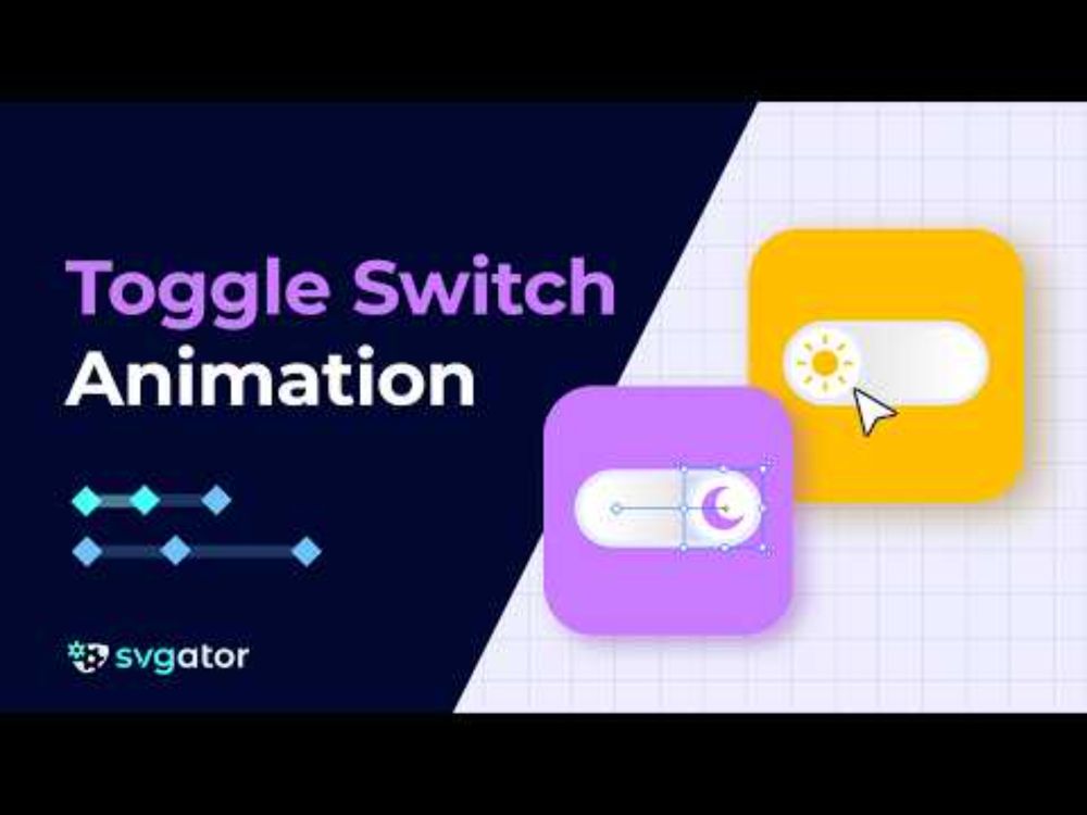 How To Make a Cool Toggle Switch Animation in Minutes!