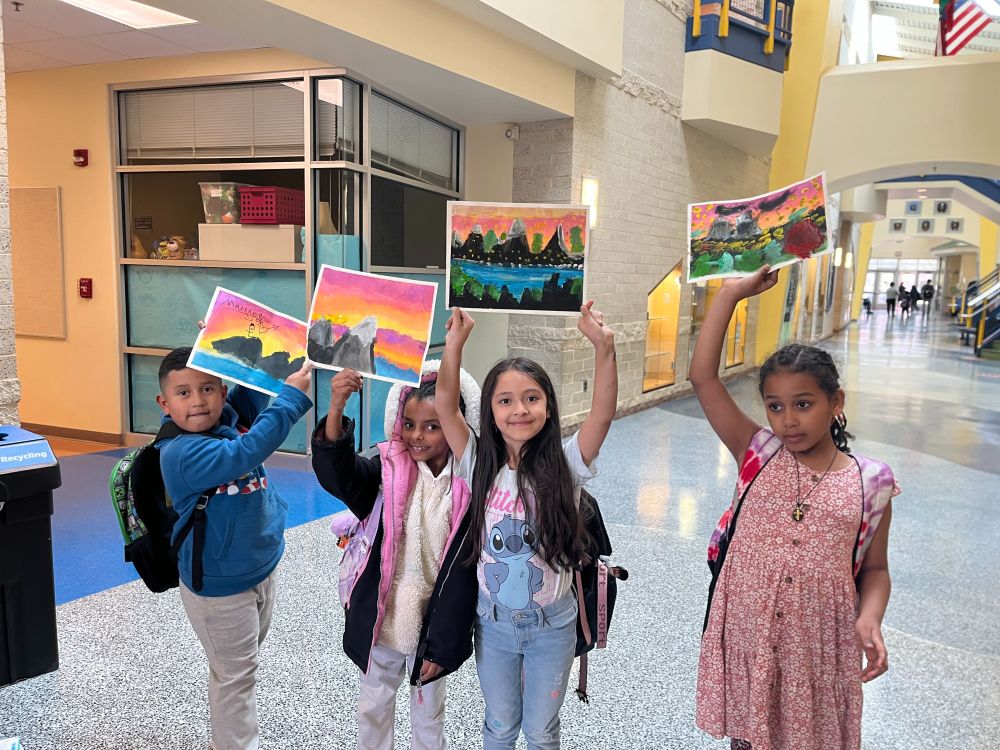 After School Art Club with MOCA, winter 2025