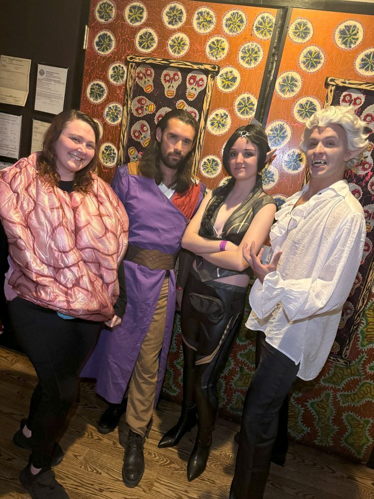 Misha as a brain, Yawg as Gale, MistyStep as ShadowHeart, Baron as Astarion 